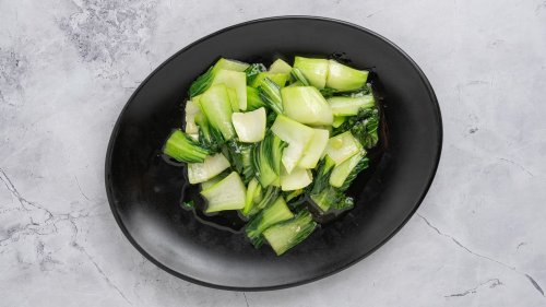 Pirított pok choi